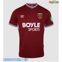 Camisa de time de futebol West Ham United Mateus Fernandes #18 Replicas 1º Equipamento 2025-26 Manga Curta